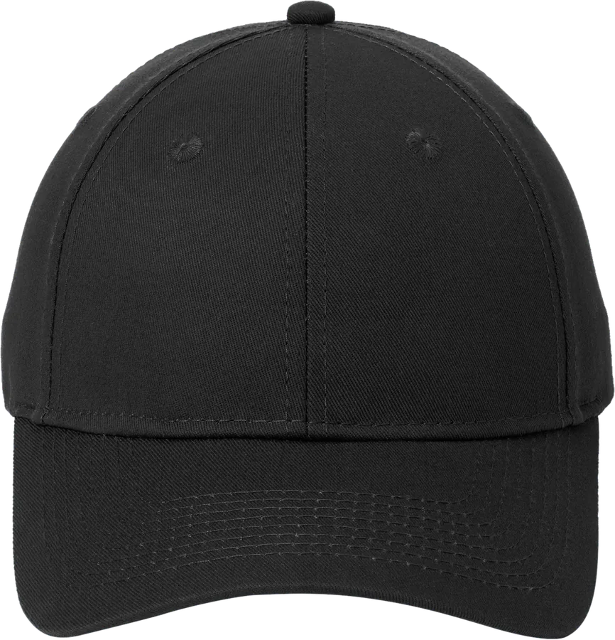 Twill cap, black.