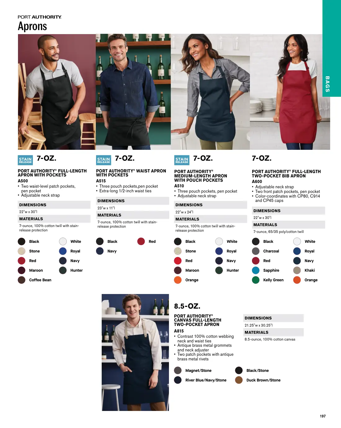 Essentials catalog, page 197 of 208.