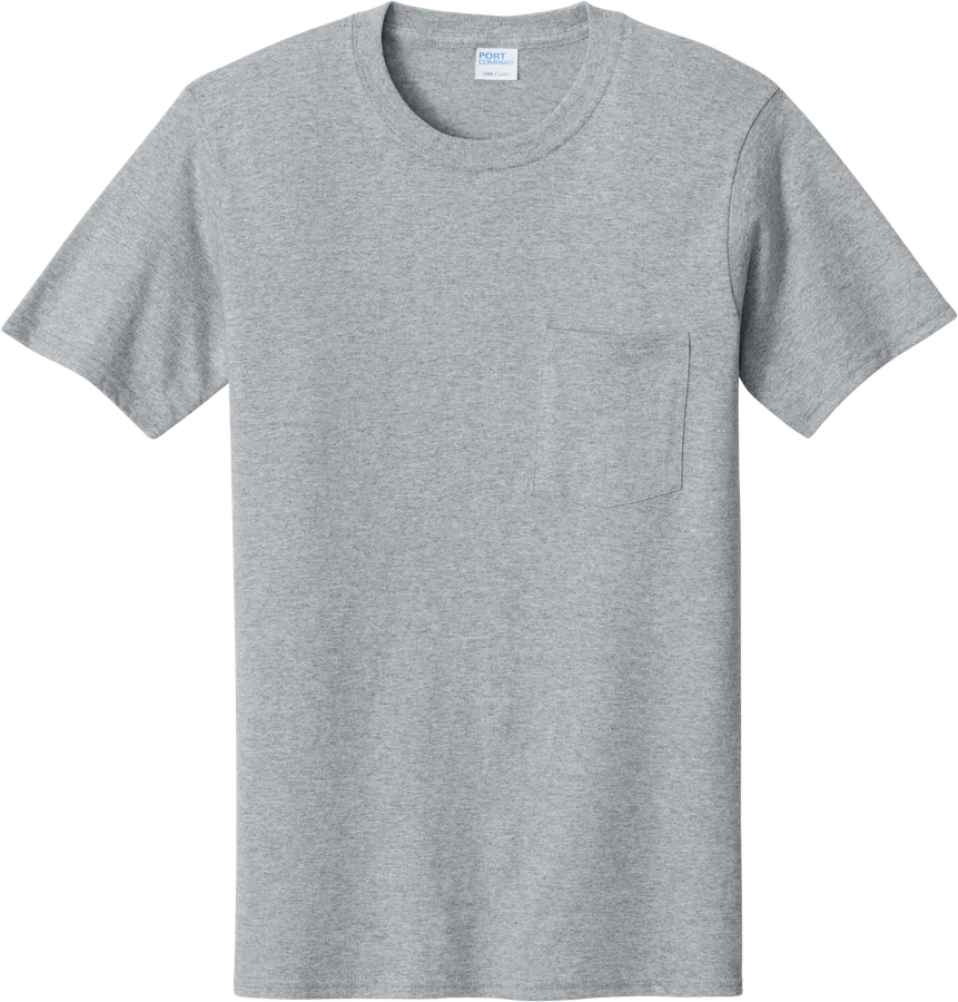 Pocket tee, grey.