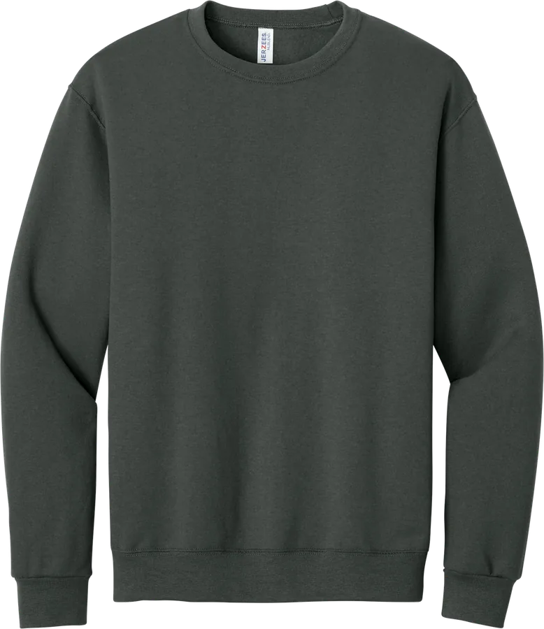 Crewneck sweatshirt, charcoal grey.
