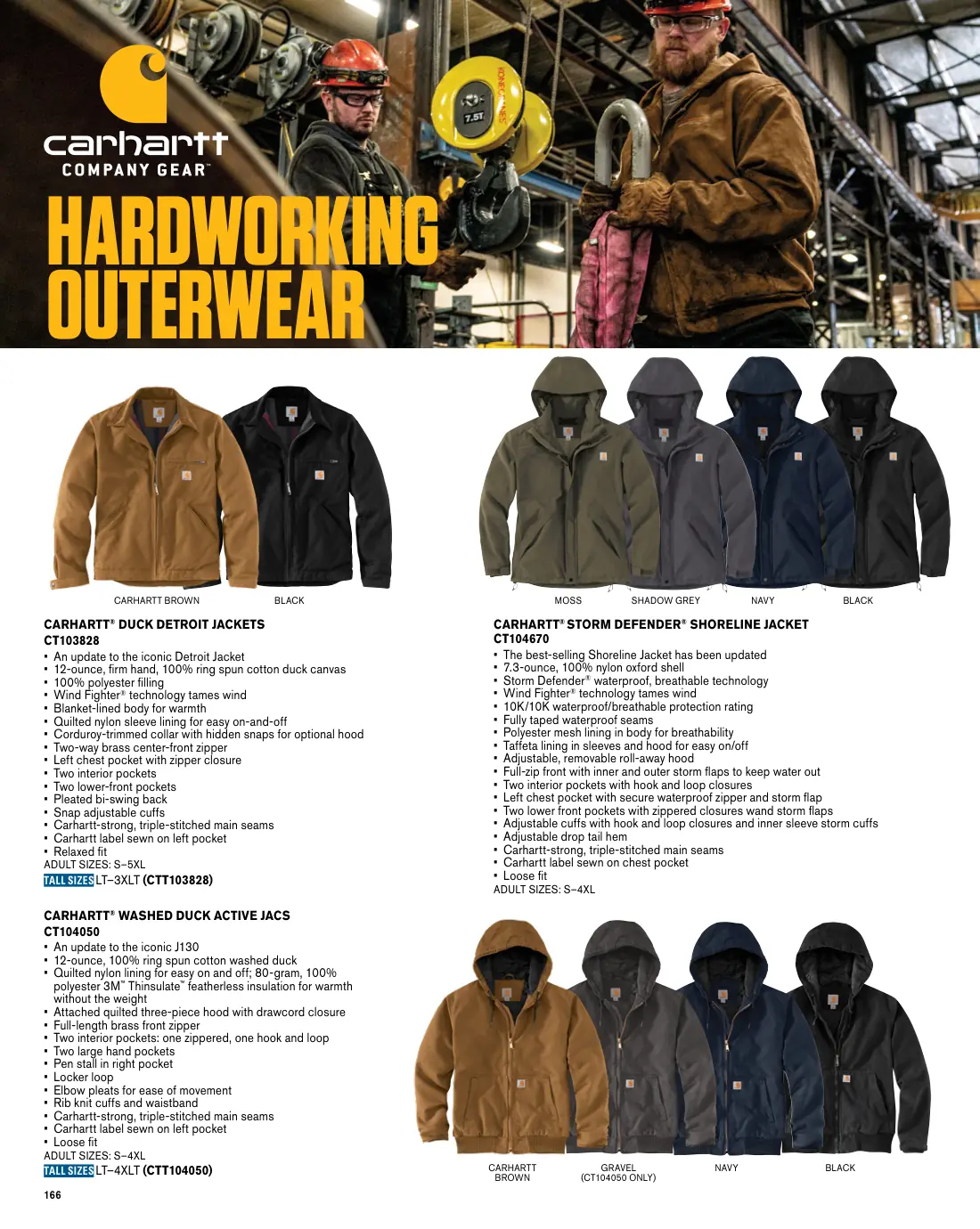 Essentials catalog, page 166 of 208.