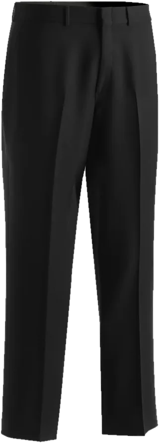 Dress pants, black.