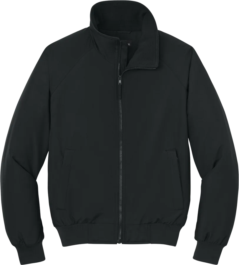 Work jacket, black.