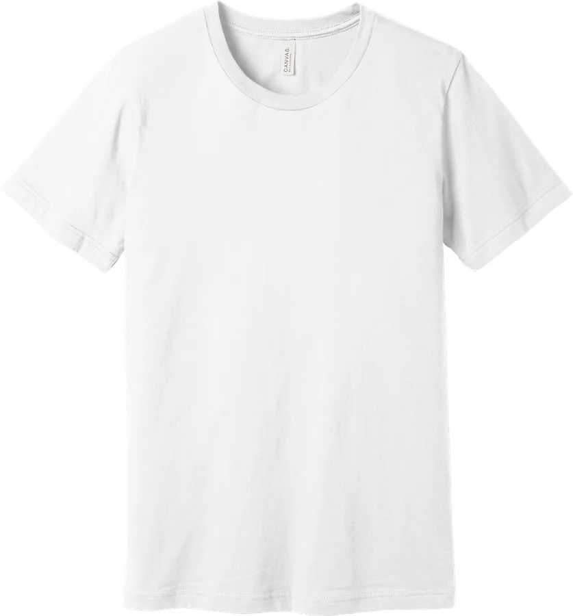 Tee, white.