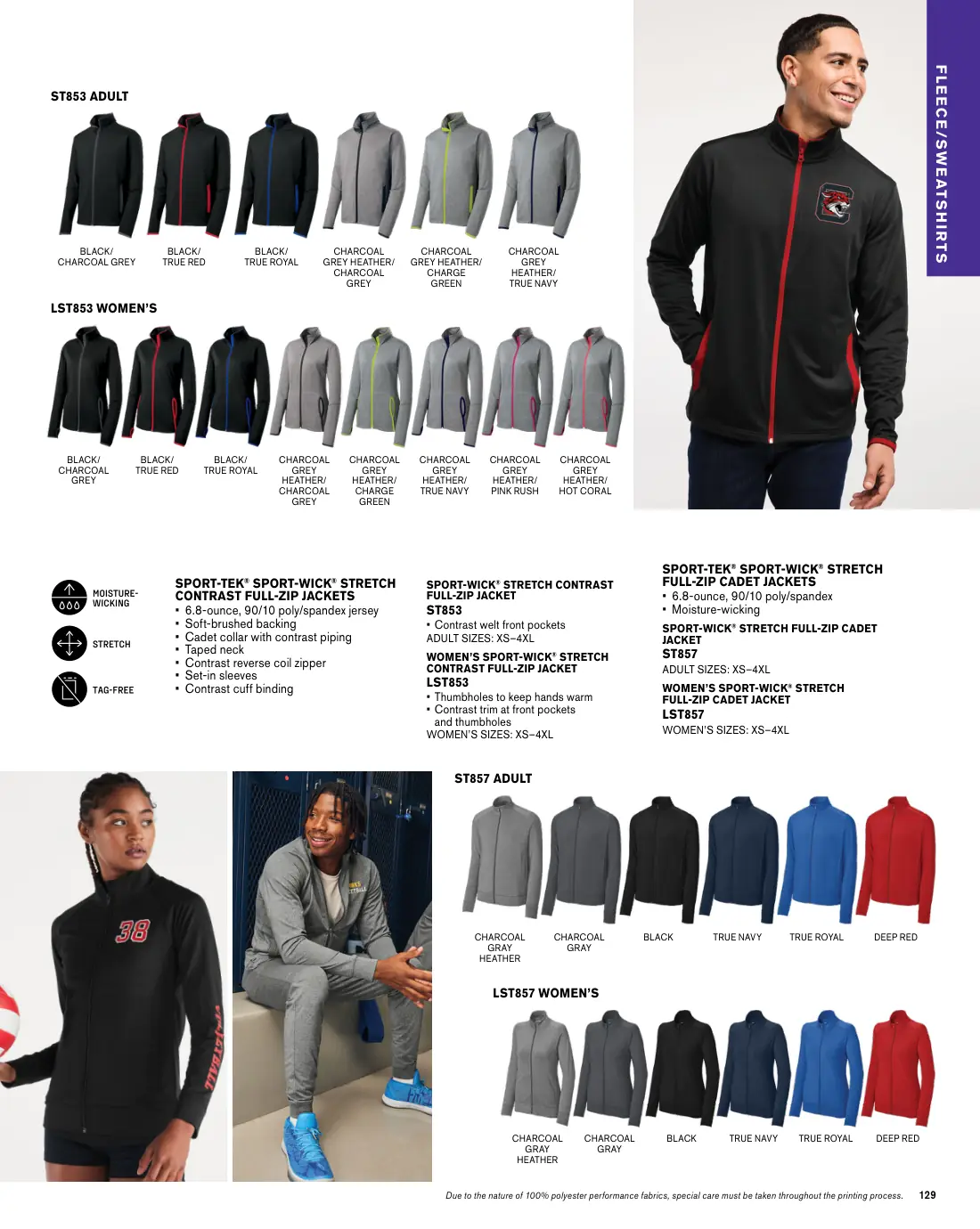 Essentials catalog, page 129 of 208.