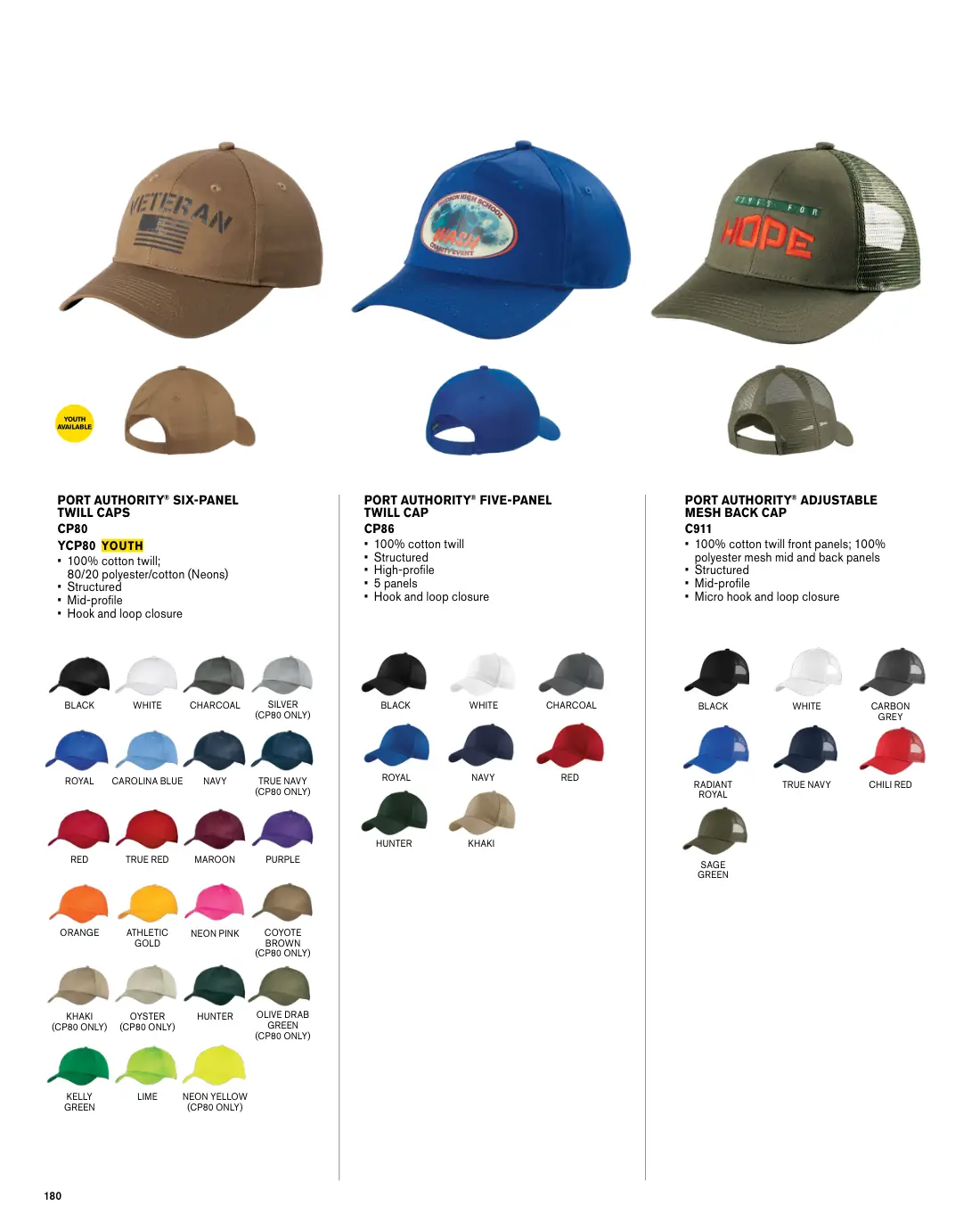 Essentials catalog, page 180 of 208.