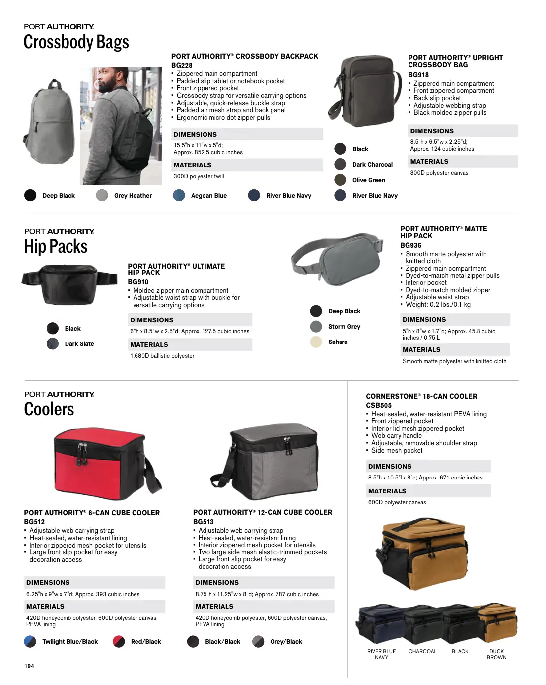 Essentials catalog, page 194 of 208.