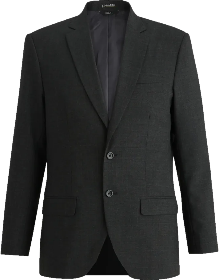 Blazer, charcoal.