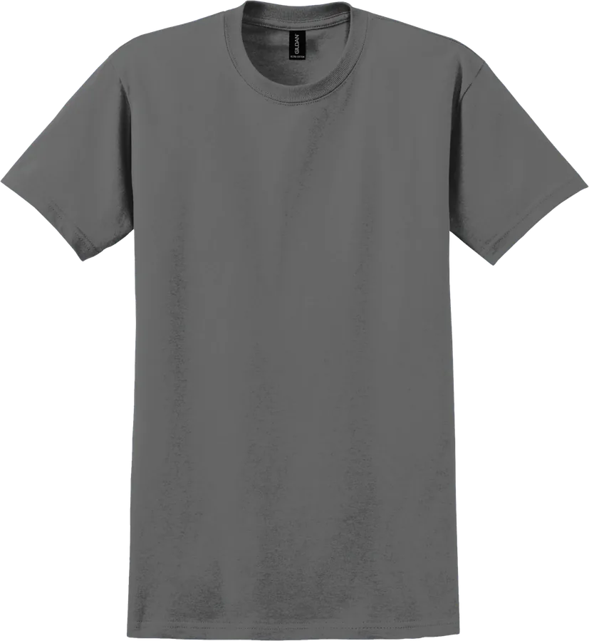 Tee, charcoal.
