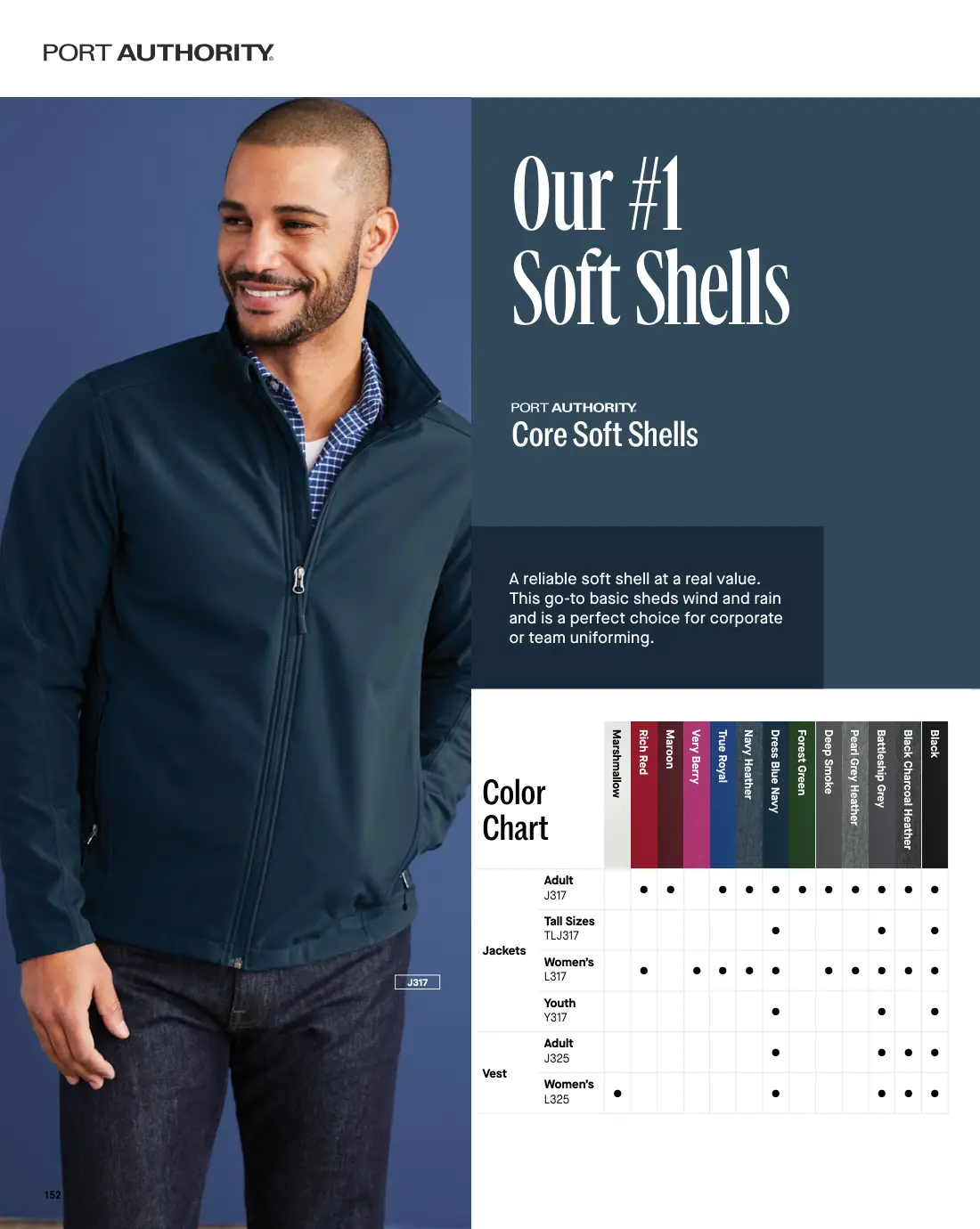 Essentials catalog, page 152 of 208.