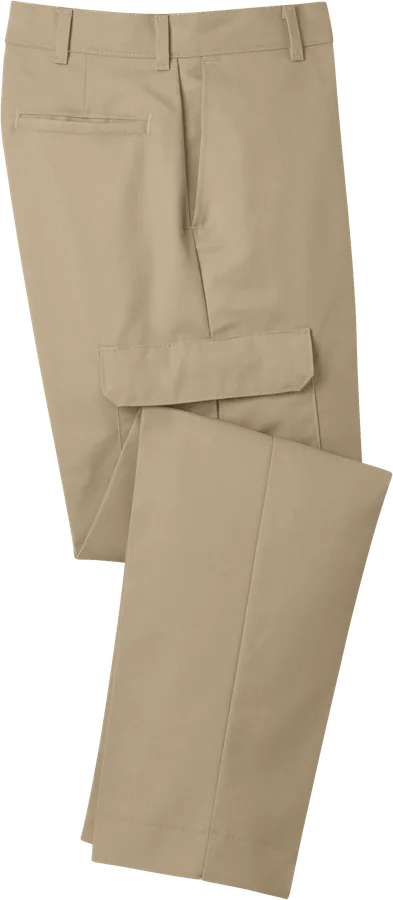 Cargo work pants, khaki.
