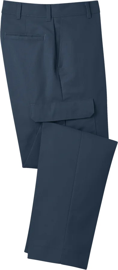 Cargo work pants, navy.